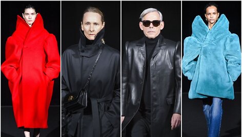 &bdquo;Balenciaga&ldquo; 2019&ndash;2020 m. rudens ir žiemos kolekcijos modeliai