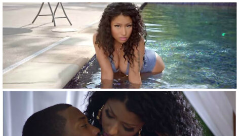 Nicki Minaj ir Meekas Millas vaizdo klipe &bdquo;All Eyes on You&ldquo;