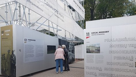 Tarptautinė paroda apie Pirmojo pasaulinio karo perbraižytą politinį Europos žemyno žemėlapį