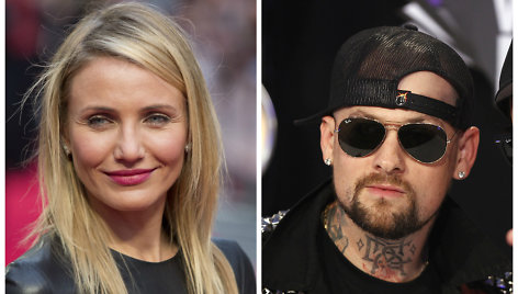 Cameron Diaz ir Benji Maddenas