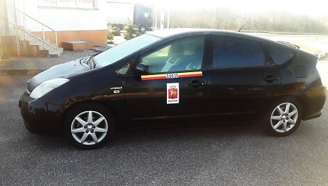 &bdquo;Toyota Prius&ldquo; saugomas Kalvarijos pasienio užkardoje.