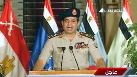 Egipto armijos generolas Abdelis Fattah al-Sisi