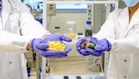 Apelsinų žievelės leidžia pigiai ir ekologi&scaron;kai perdirbti panaudotas baterijas