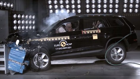„Škoda Kodiaq“ saugumo testas