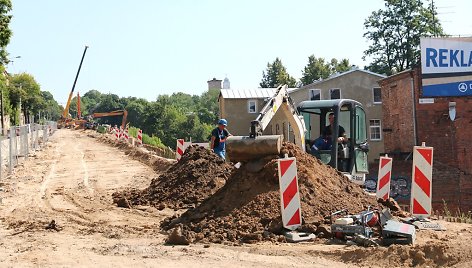 Darbai Kauno Savanorių prospekte