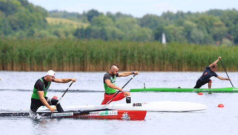 Henrikas Žustautas ir Vadimas Korobovas