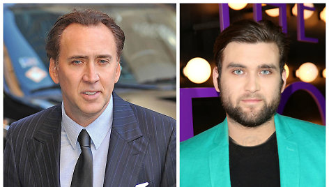 Nicolas Cage'as ir jo sūnus Westonas Cage'as