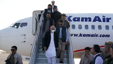 Ashrafas Ghani atvyko į Mazari &Scaron;arifo miestą
