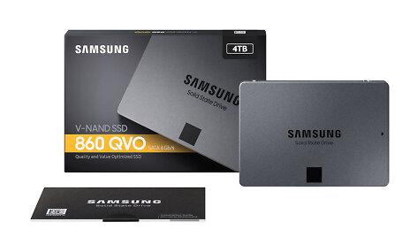 &bdquo;Samsung QVO 860&ldquo; duomenų kaupiklis
