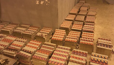 Kybartų muitininkai sulaikė didelę baltarusi&scaron;kų cigarečių kontrabandą.