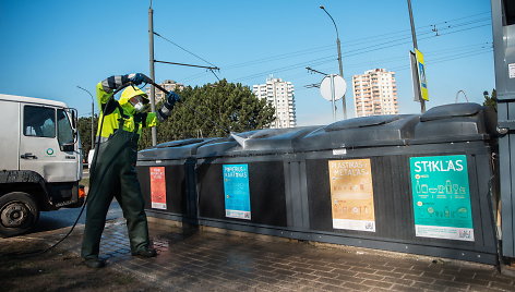 Kauno mieste atliekama dezinfekcija