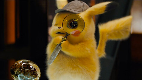 Kadras i&scaron; filmo  &bdquo;Pokemon: detektyvas Pikachu&ldquo;