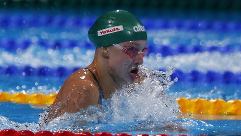 Rūta Meilutytė &ndash; pasaulio plaukimo čempionė