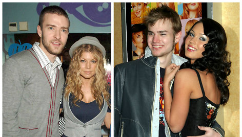Justinas Timberlake'as su Fergie ir Megan Fox su Davidu Gallagheriu