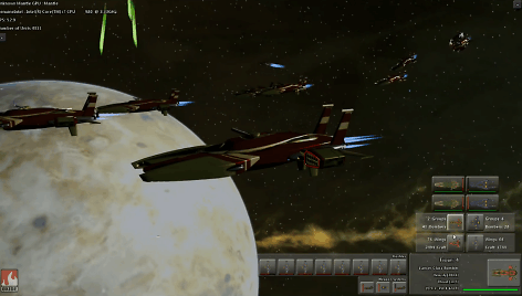 Naujojo žaidimo &bdquo;Star Swarm&ldquo; demonstracija