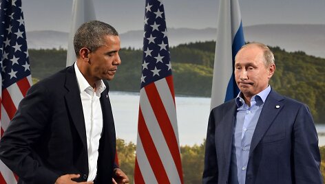 Barackas Obama ir Vladimiras Putinas