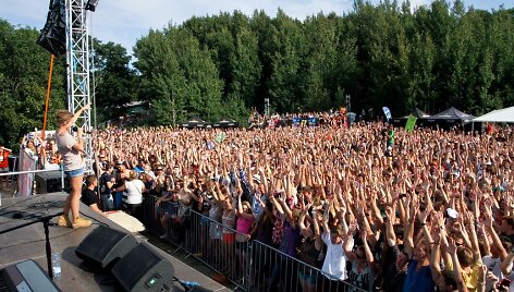 Karklės festivalio akimirka
