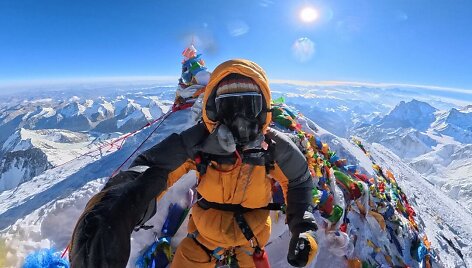 Deividas Misiulis tapo 13-uoju lietuviu, įkopusiu į Everestą