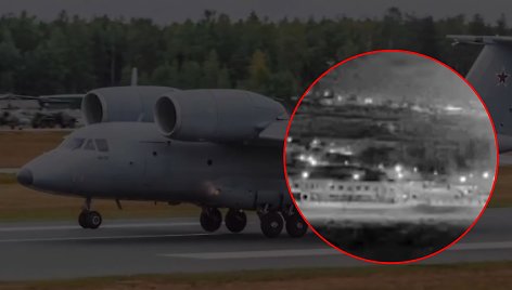 Rusijos karinis transporto lėktuvas An-72