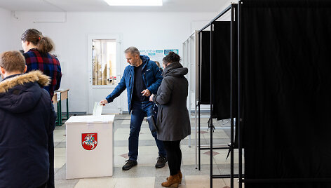 Lietuvoje vyksta savivaldybių rinkimų antrasis turas