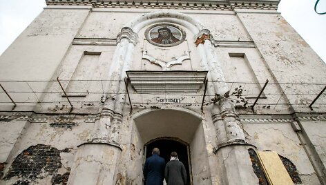 Apleista &Scaron;vč. Sakramento (studentų) bažnyčia Kaune