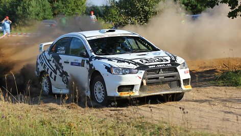 &bdquo;300 Lakes Rally&ldquo; devintasis greičio ruožas