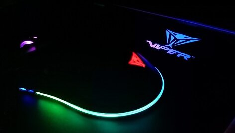 &bdquo;Patriot Viper&ldquo; produktuose daug dėmesio skiriama RGB ap&scaron;vietimui
