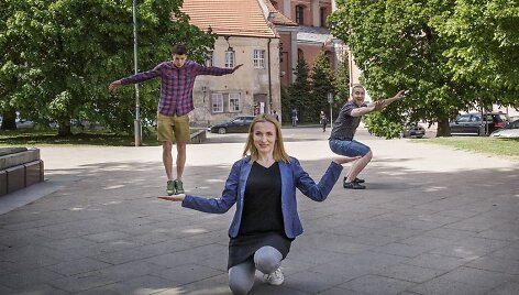  Edukacinio-teatrinio žaidimo &bdquo;Pabėgimas i&scaron; teatro&ldquo; iniciatoriai