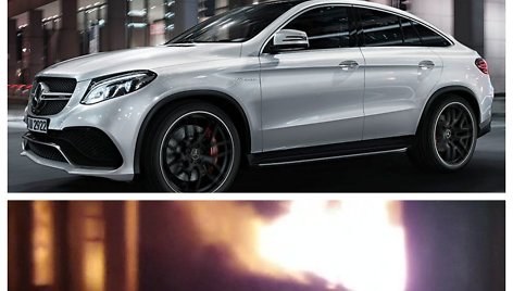 Kaune degė toks kaip šis „Mercedes“ automobilis