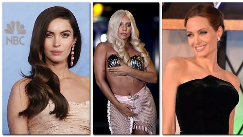 Megan Fox, Lady Gaga, Angelina Jolie