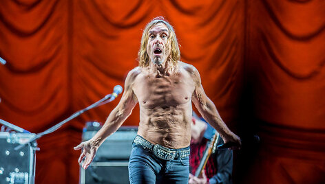 Iggy'io Popo pasirodymas / &bdquo;Positivus 2016&ldquo; / Gyčio Vidžiūno nuotr.