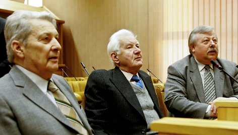 Vladimiras Beriozovas (iš kairės), Lionginas Šepetys