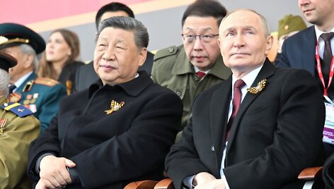 Xi Jinpingas ir Vladimiras Putinas / The Kremlin Moscow / picture alliance / SvenSimon-TheKremlinMoscow