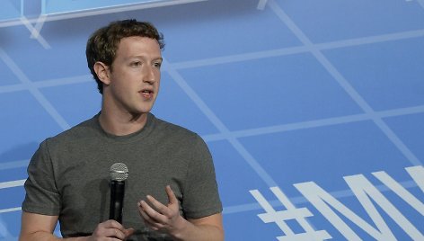 Markas Zuckerbergas technologijų parodoje MWC 2014