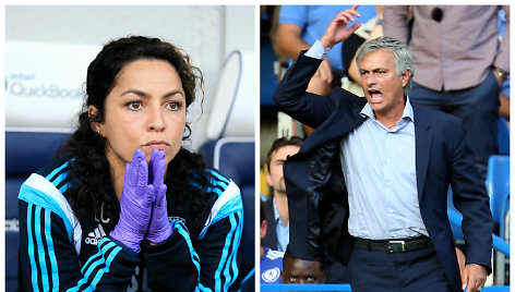 Eva Carneiro ir Jose Mourinho