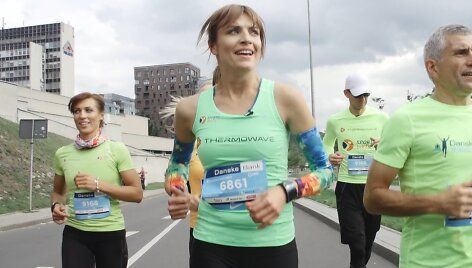 Interaktyvus bėgimas su Vlada Musvydaite