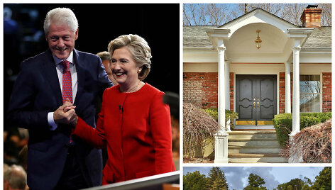 Hillary ir Billo Clintonų namai