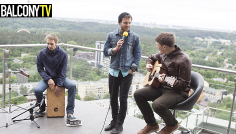 Vaidas Baumila projekte &bdquo;Balcony TV Kaunas&ldquo; 