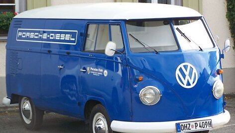 Volkswagen furgonas. 