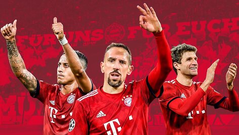 Miuncheno &bdquo;Bayern&ldquo; sveikina Lietuvą 