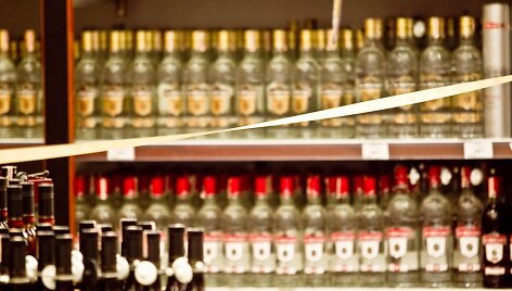 Draudimas pardavinėti alkoholinius gėrimus.