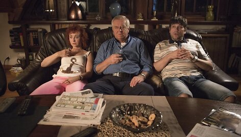 Į festivalį atvyks filmo &bdquo;Mano dukterys karvės&ldquo; Marianas Dziędzielas (centre)