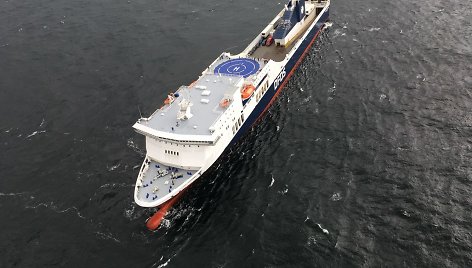 Incidentą Baltijos jūroje patyręs keltas „Regina Seaways“