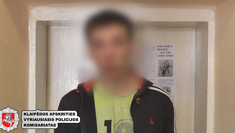 Sulaikytas narkotikus platinęs asmuo