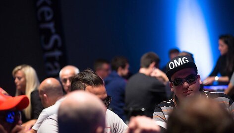 "Estrellas" pokerio turo akimirka / PokerStars.net nuotr.