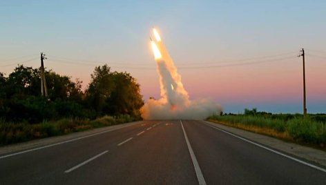 Ukrainos kariuomenė Zaporižios srityje jau naudoja JAV raketines sistemas „Himars“