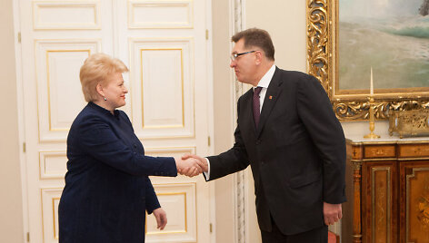 Dalia Grybauskaitė ir Algirdas Butkevičius