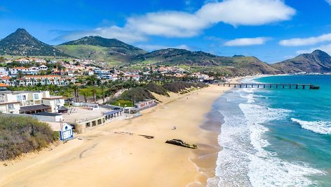 Porto Santo paplūdimys, Madeira