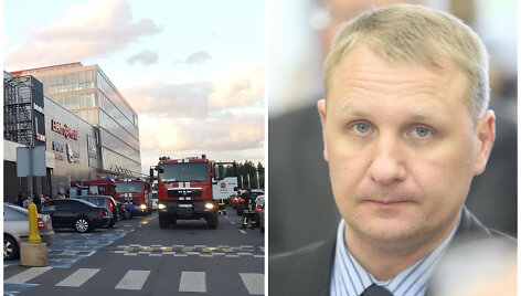 Andrius &Scaron;edžius tapo evakuacijos i&scaron; &bdquo;Akropolio&ldquo; liudininku