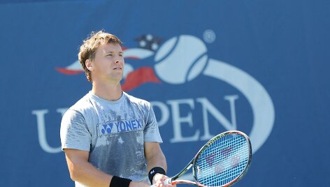 Ričardo Berankio treniruotė &bdquo;Flushing Meadows&ldquo; parke